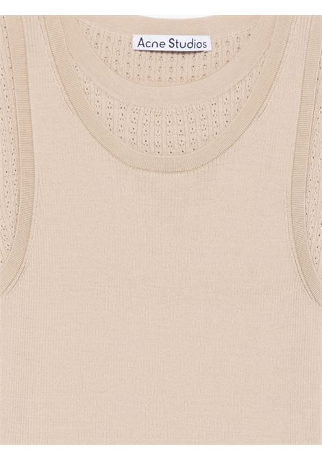 maglia lyyer donna beige ACNE STUDIOS | A60649AEK